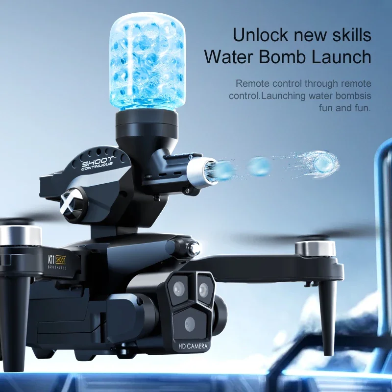 K11MAX Drone with Water Bombs  - Drone Gimbal Mount ulasan dan harga