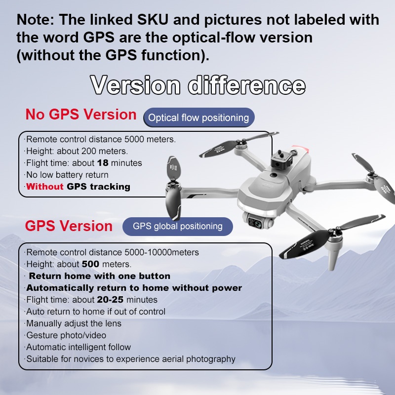 2025 New V34 Drone 8K Camera P - Drone Gimbal Brushless ulasan dan harga