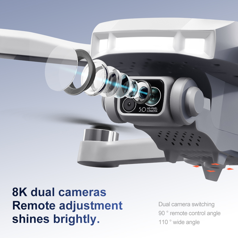 2025 New V34 Drone 8K Camera P - Drone Gimbal Brushless ulasan dan harga