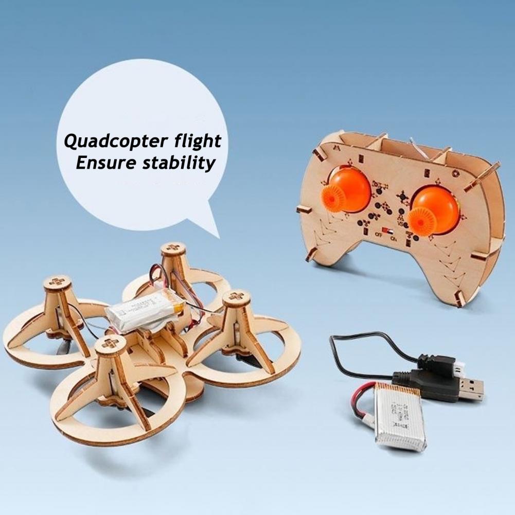 Rc Drone Toy Wooden Drone Puzz - Drone Gimbal 2 Axis ulasan dan harga