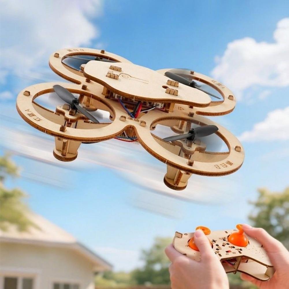Rc Drone Toy Wooden Drone Puzz - Drone Gimbal 2 Axis ulasan dan harga