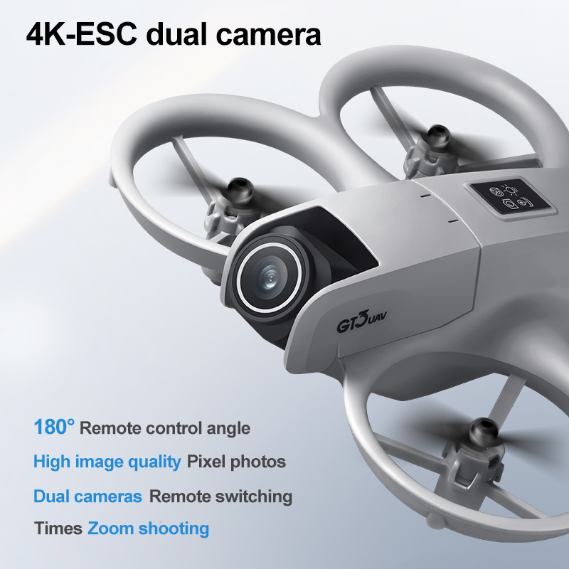GT3 Drone 8K HD Dual Camera GP - Drone Gimbal Mount ulasan dan harga