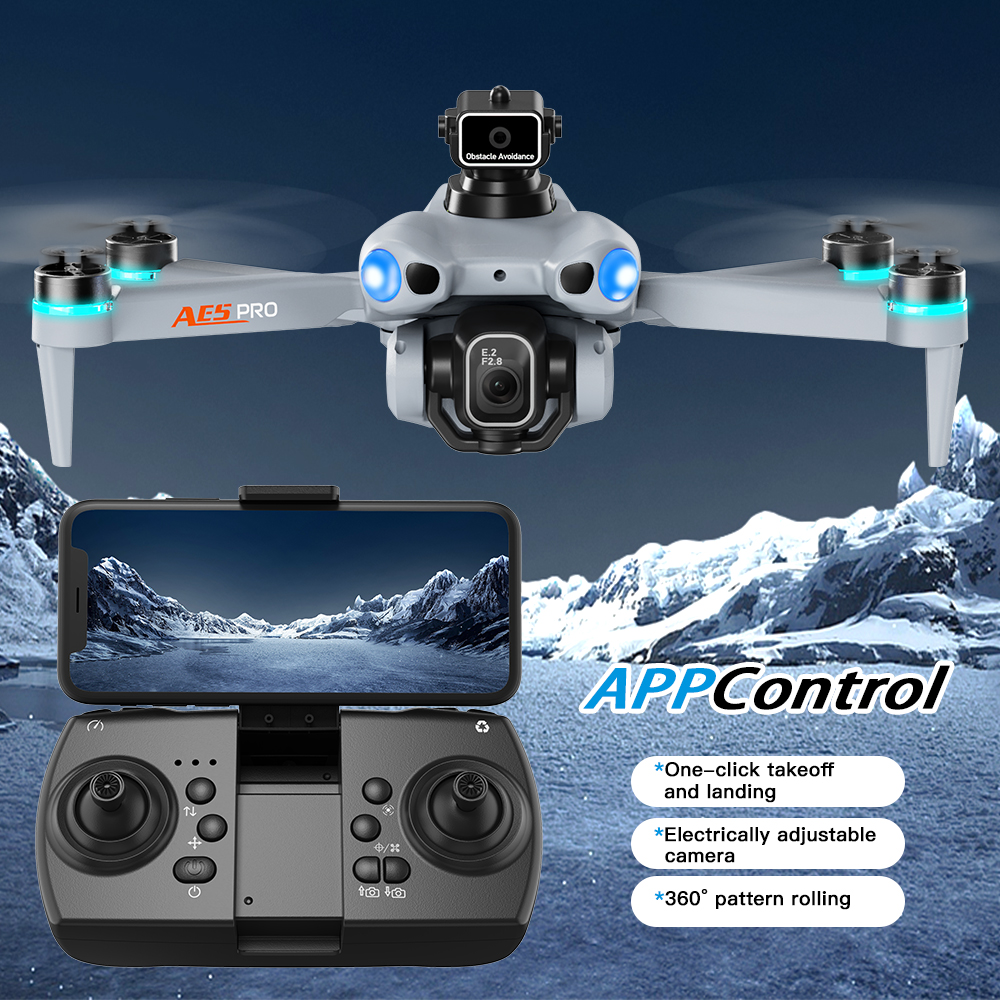 2026 New AE5 Pro Drone 8K HD 4 - Drone Gimbal Mount ulasan dan harga