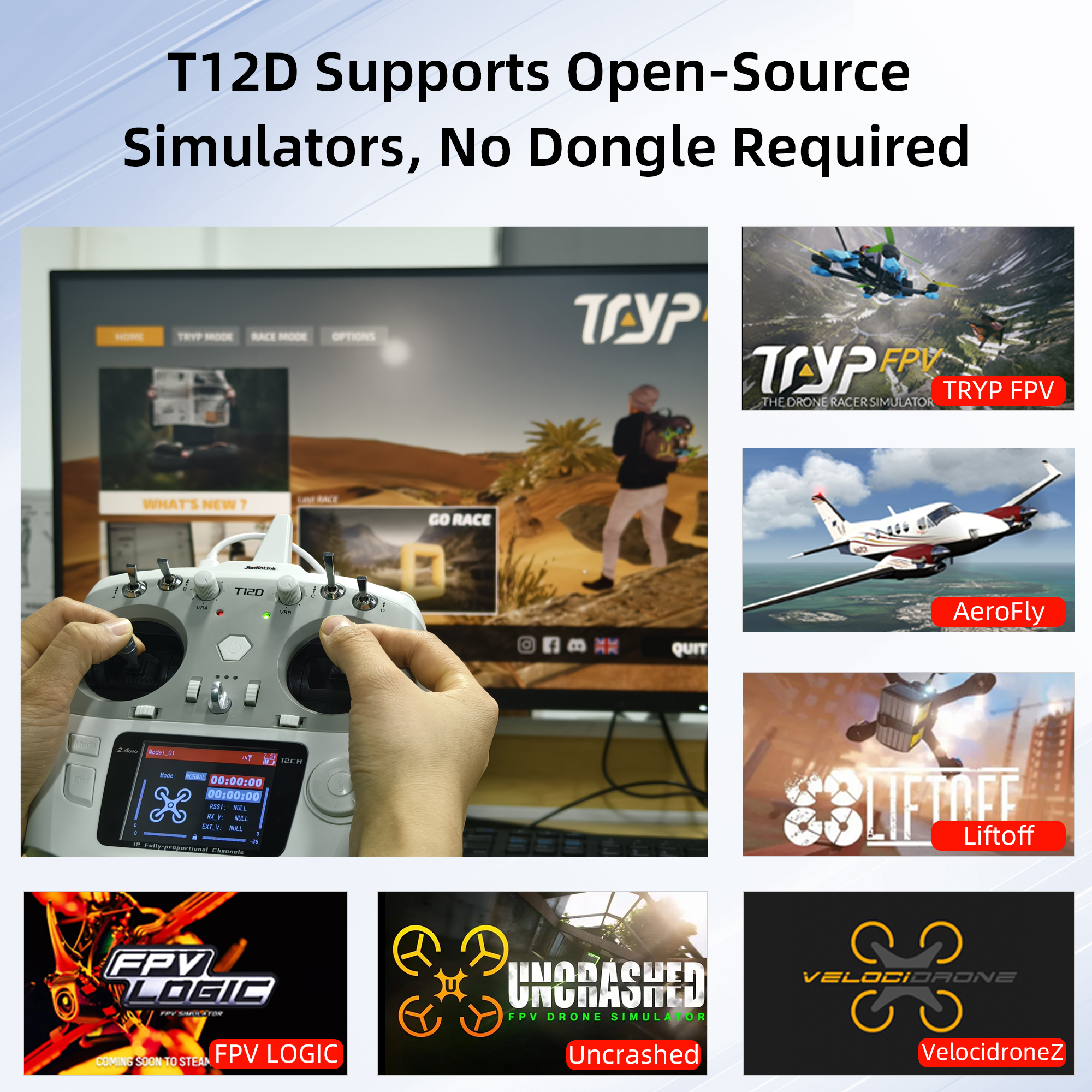 Radiolink T12D ELRS 12 Channel - Drone Gimbal Controller ulasan dan harga