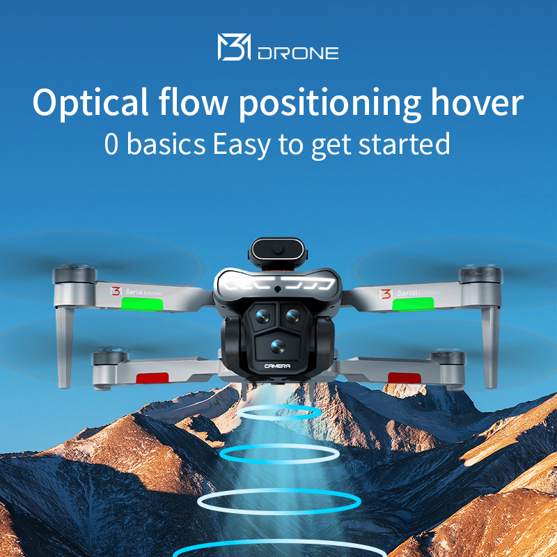 M3 Professional Drone 4K HD Ae - Drone Gimbal 2 Axis ulasan dan harga