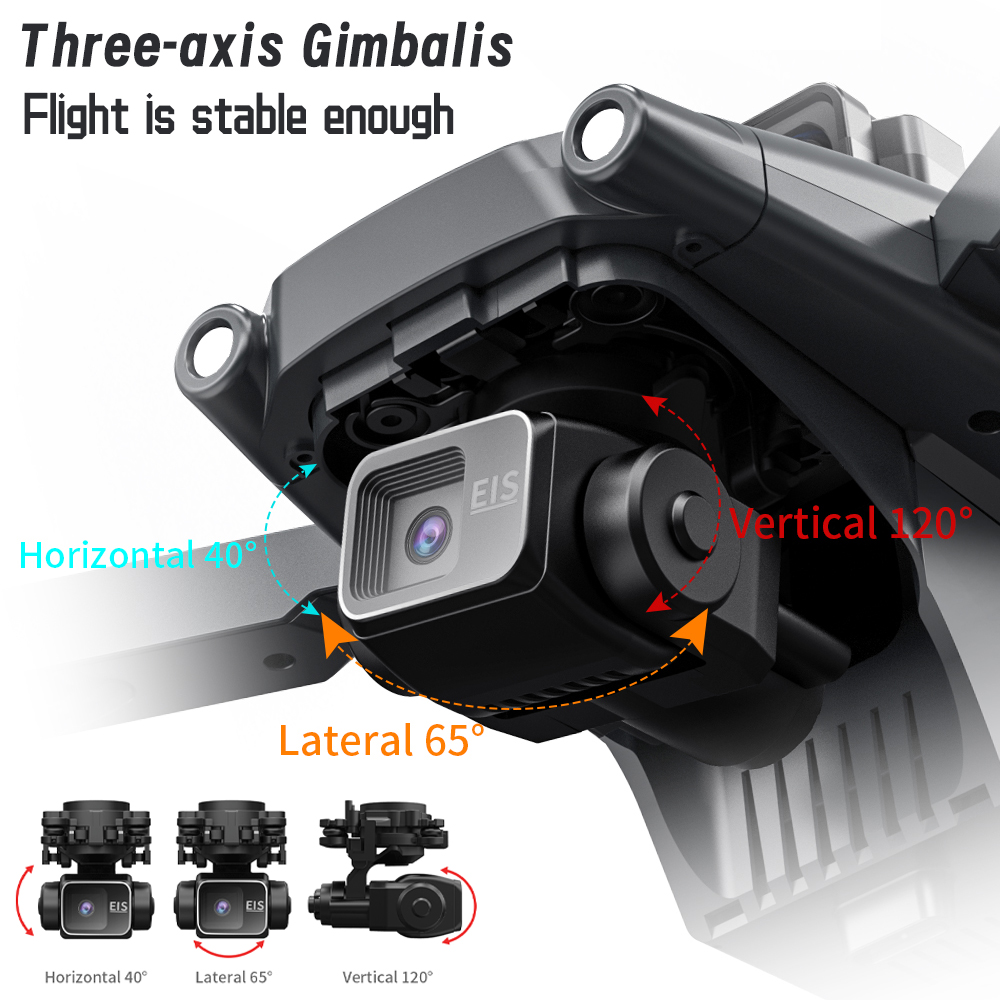 L600 MAX GPS Drone Professiona - Drone Gimbal 3 Axis ulasan dan harga