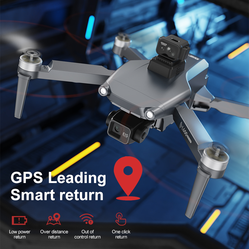 L600 MAX GPS Drone Professiona - Drone Gimbal 3 Axis ulasan dan harga