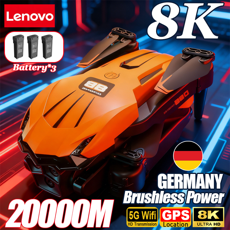 Lenovo D88 Drone 8K Aerial HD  - Drone Gimbal Mount ulasan dan harga