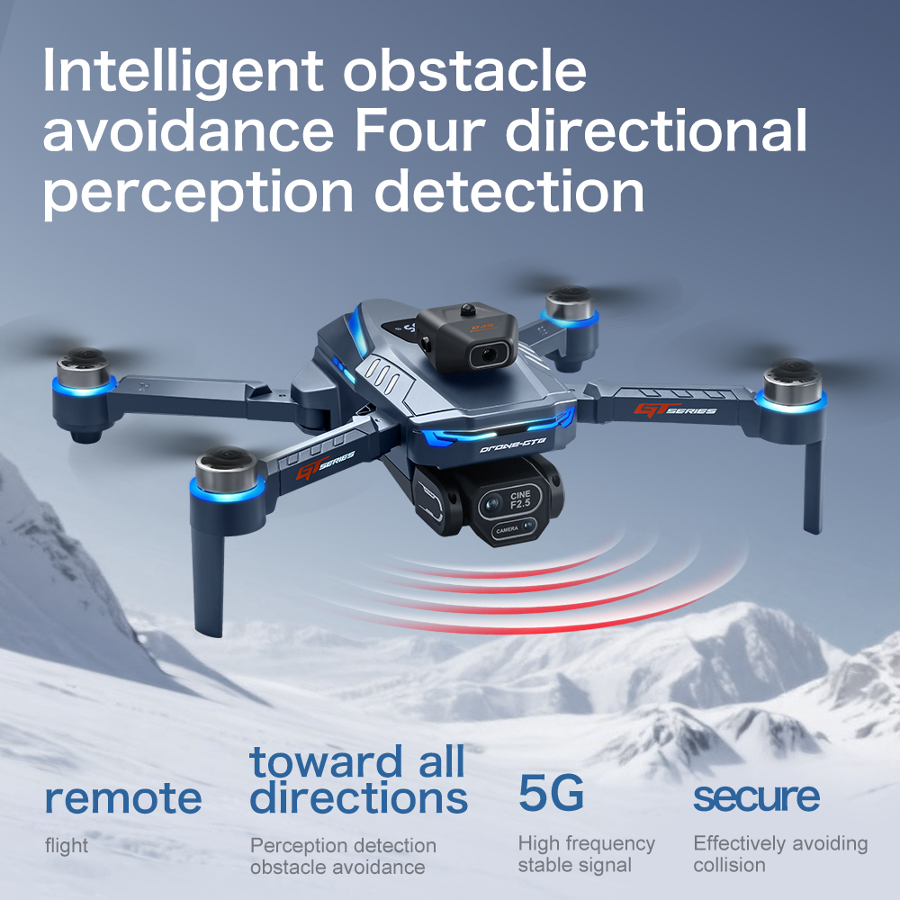 2026 New GT8 Drone GPS 8K Prof - Drone Gimbal 3 Axis ulasan dan harga