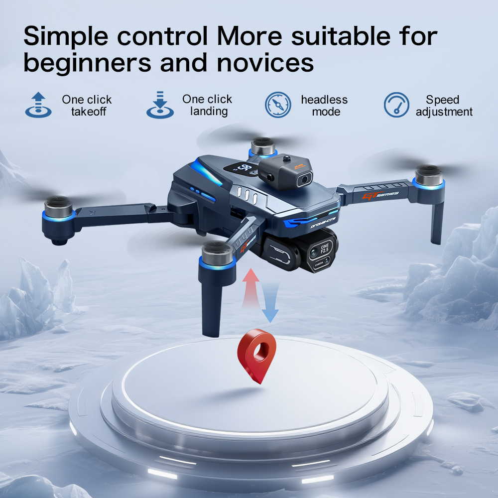 2026 New GT8 Drone GPS 8K Prof - Drone Gimbal 3 Axis ulasan dan harga