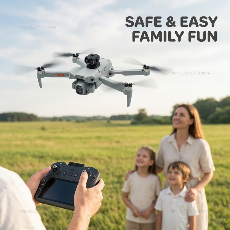 2026 New T33 RC Drone 8K Camer - Drone Gimbal 3 Axis ulasan dan harga