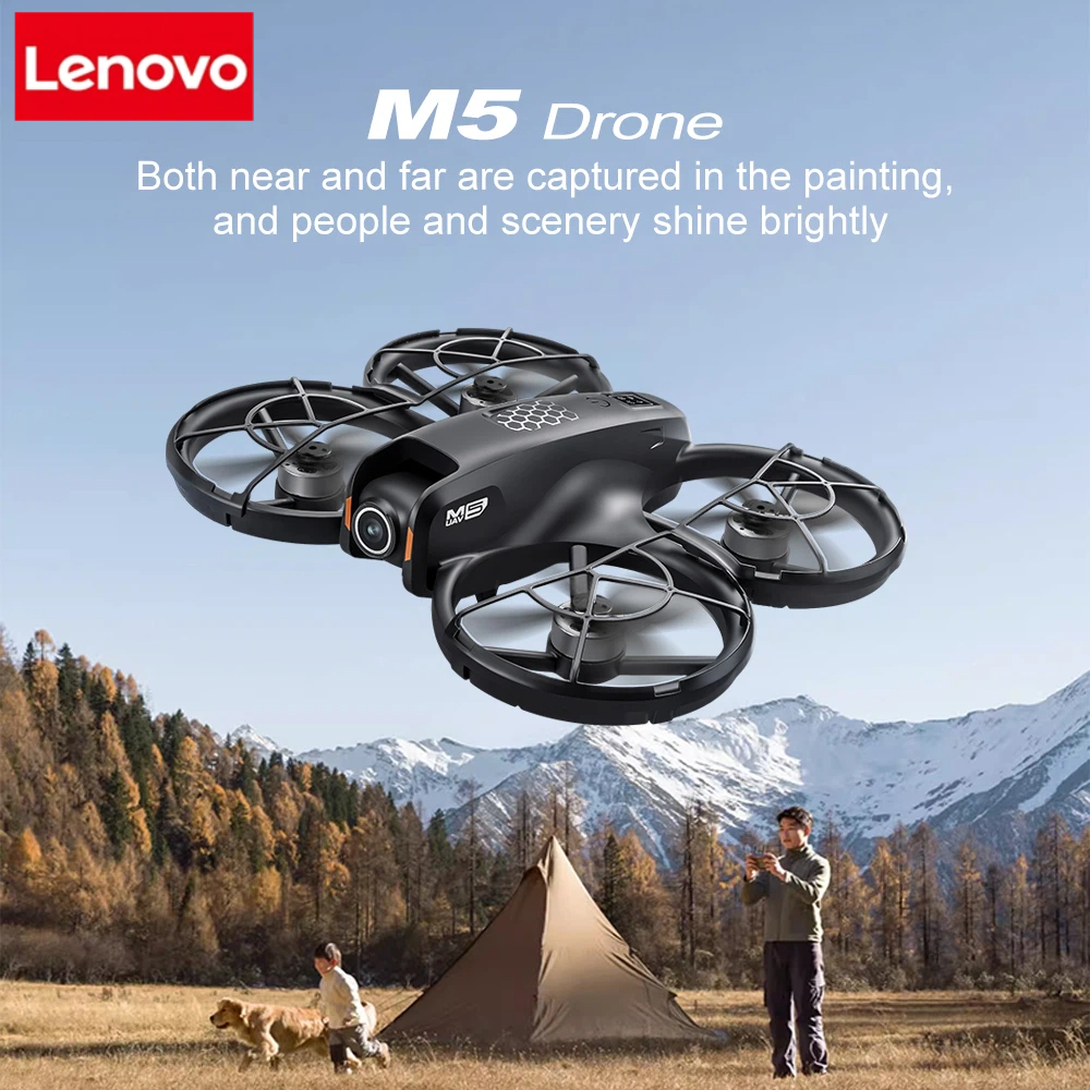 Lenovo M5 Drone 8K Professiona - Drone Gimbal 3 Axis ulasan dan harga
