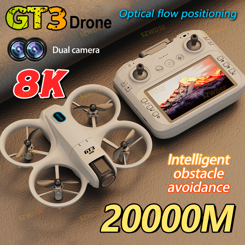 New GT3 With Screen Mini Drone - Drone Gimbal Controller ulasan dan harga