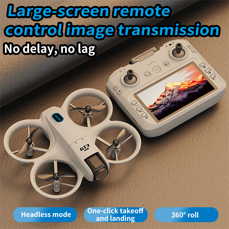 New GT3 With Screen Mini Drone - Drone Gimbal Controller ulasan dan harga