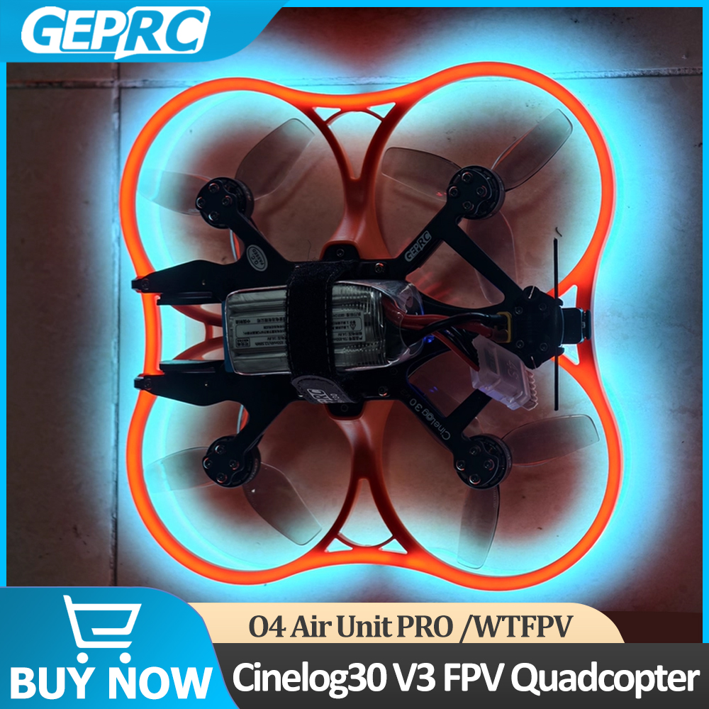 GEPRC Cinelog30 V3 FPV Quadcop - Drone Gimbal Brushless ulasan dan harga